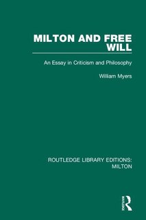 Couverture_Milton And Free Will