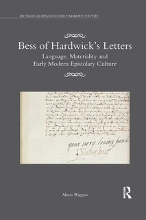 Couverture_Bess Of Hardwick's Letters