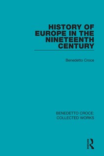 Front cover_History Of Europe In The Nineteenth Century