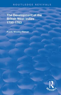 Front cover_The Development of the British West Indies