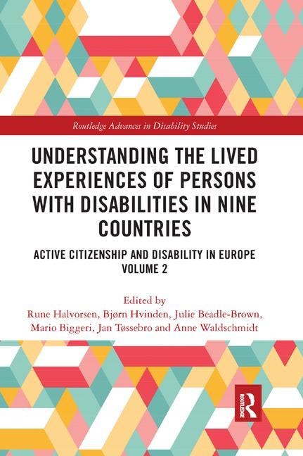 Front cover_Understanding The Lived Experiences Of Persons With Disabilities In Nine Countries