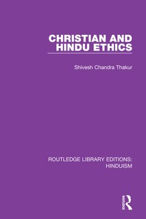 Couverture_Christian And Hindu Ethics