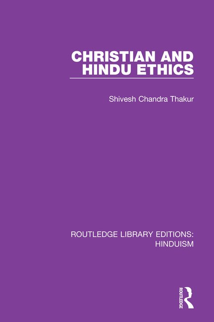 Couverture_Christian And Hindu Ethics