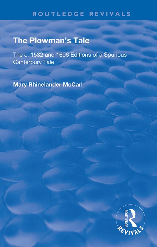 Front cover_The Plowman's Tale