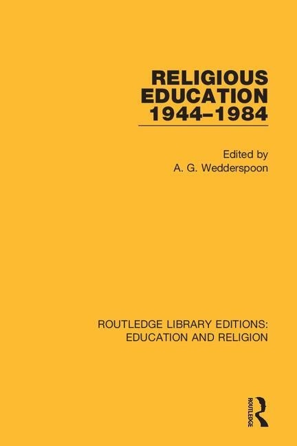 Couverture_Religious Education 1944-1984