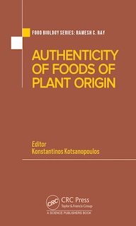 Front cover_Authenticity Of Foods Of Plant Origin