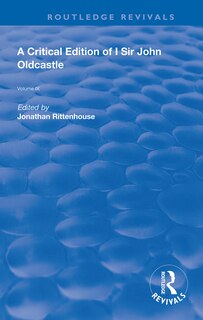 Front cover_A Critical Edition of I Sir John Oldcastle