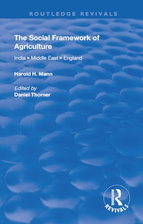 Couverture_The Social Framework of Agriculture
