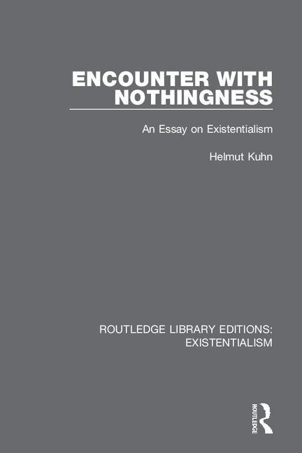 Couverture_Encounter With Nothingness