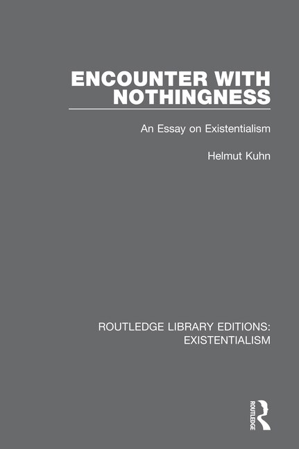 Front cover_Encounter With Nothingness