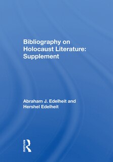 Front cover_Bibliography On Holocaust Literature