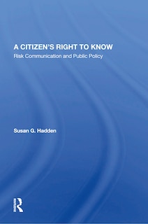 Couverture_A Citizen's Right To Know