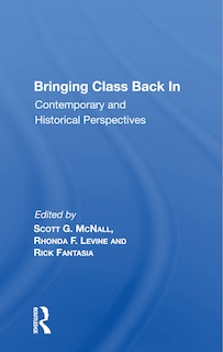 Front cover_Bringing Class Back In