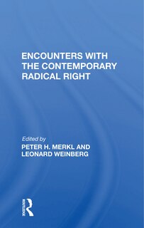 Front cover_Encounters With The Contemporary Radical Right