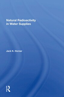 Couverture_Natural Radioactivity In Water Supplies