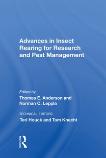 Couverture_Advances In Insect Rearing For Research And Pest Management