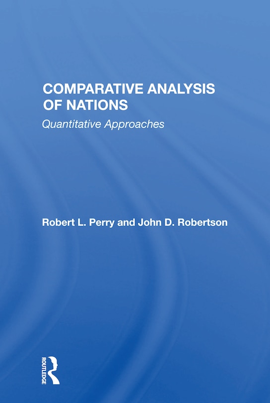 Couverture_Comparative Analysis Of Nations