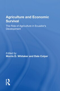 Front cover_Agriculture And Economic Survival