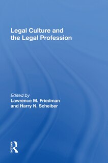 Front cover_Legal Culture And The Legal Profession