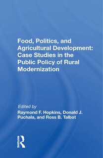 Couverture_Food, Politics, And Agricultural Development