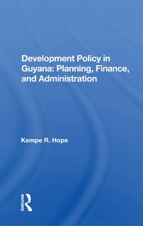 Front cover_Development Policy In Guyana