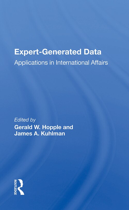 Couverture_Expert-generated Data
