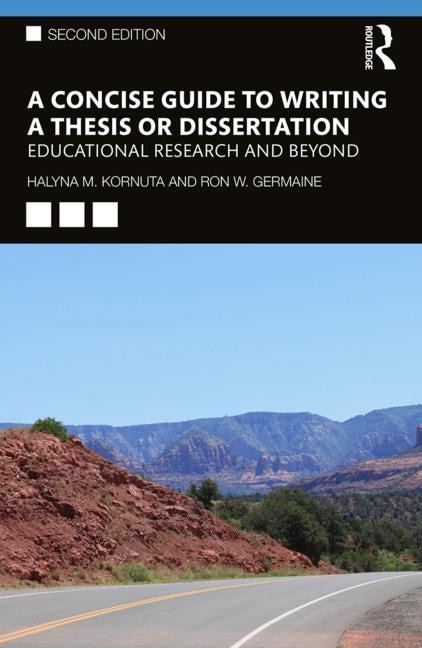 Front cover_A Concise Guide To Writing A Thesis Or Dissertation