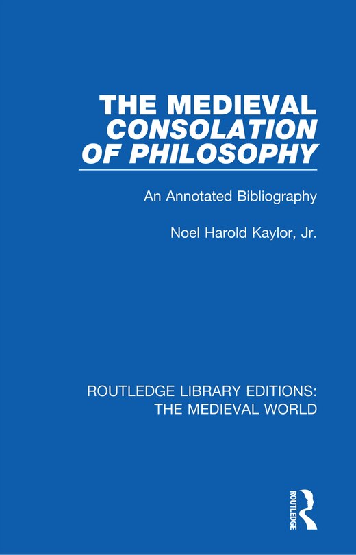 Front cover_The Medieval Consolation of Philosophy