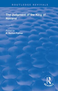 Front cover_The Judgment of the King of Navarre