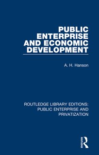 Front cover_Public Enterprise And Economic Development
