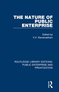 Front cover_The Nature Of Public Enterprise