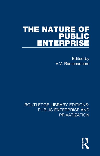 Front cover_The Nature Of Public Enterprise