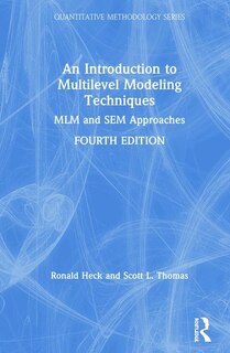 Couverture_An Introduction To Multilevel Modeling Techniques