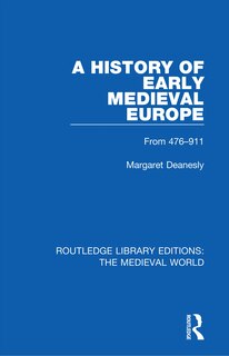 Couverture_A History Of Early Medieval Europe