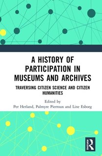 Couverture_A History Of Participation In Museums And Archives