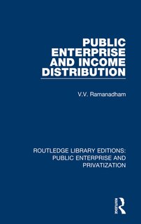 Front cover_Public Enterprise And Income Distribution