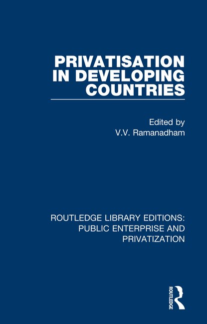 Front cover_Privatisation In Developing Countries