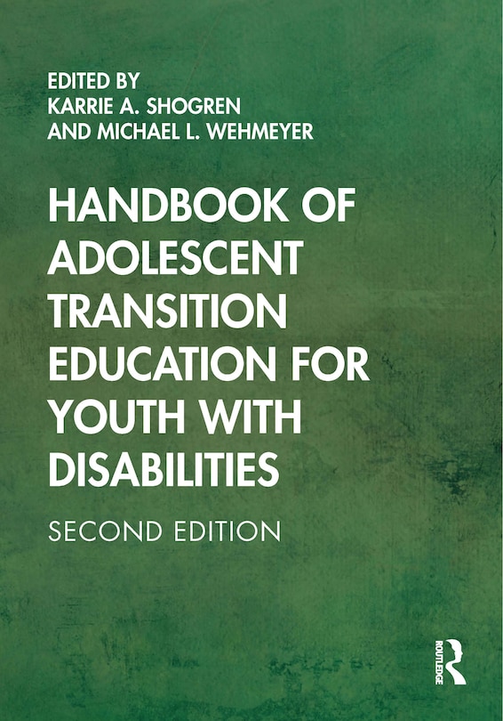 Front cover_Handbook Of Adolescent Transition Education For Youth With Disabilities