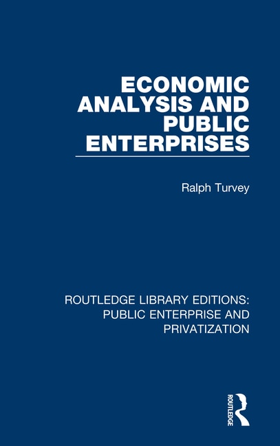 Front cover_Economic Analysis And Public Enterprises