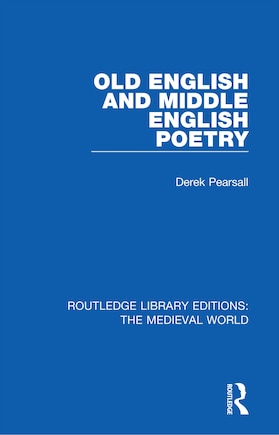 Old English And Middle English Poetry