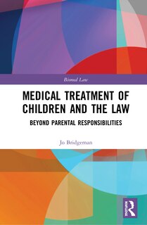 Front cover_Medical Treatment Of Children And The Law