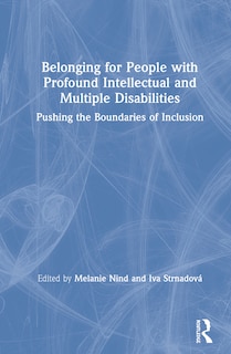 Front cover_Belonging For People With Profound Intellectual And Multiple Disabilities