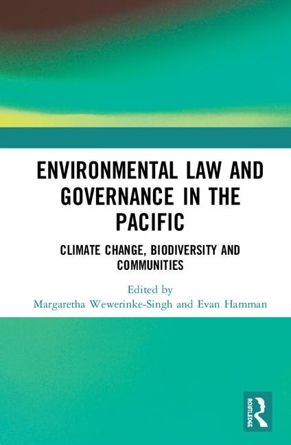 Couverture_Environmental Law And Governance In The Pacific