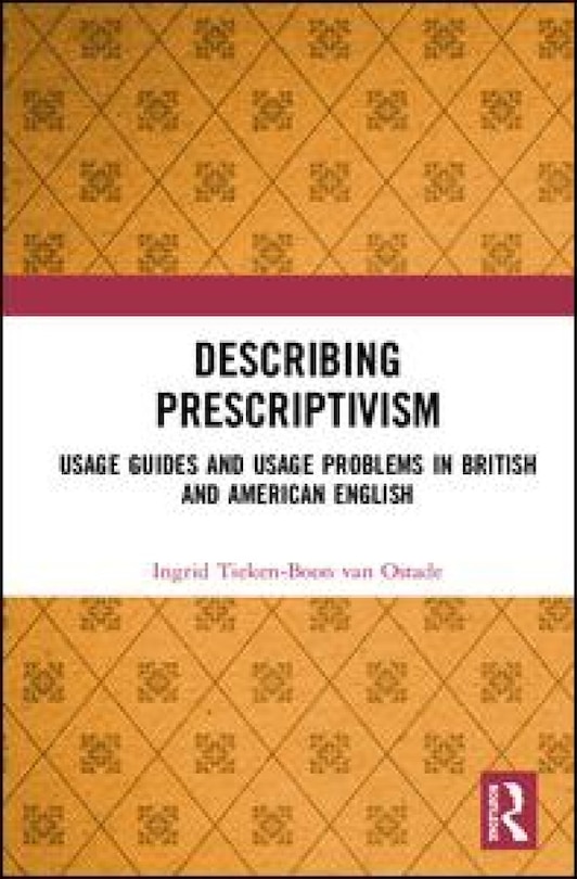 Couverture_Describing Prescriptivism