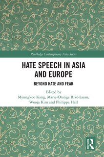 Couverture_Hate Speech In Asia And Europe