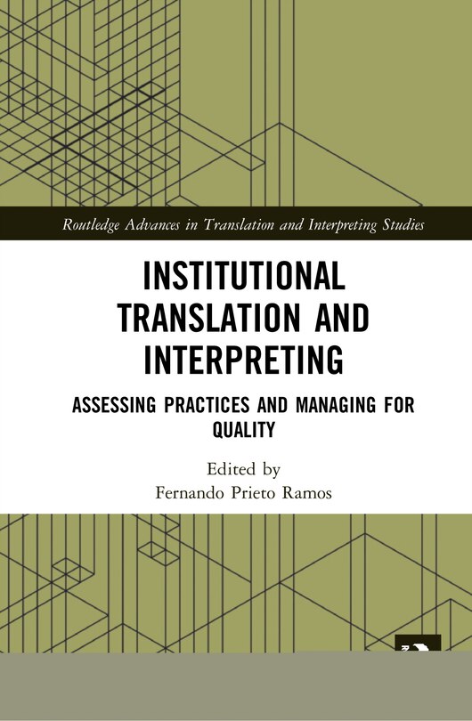Front cover_Institutional Translation And Interpreting