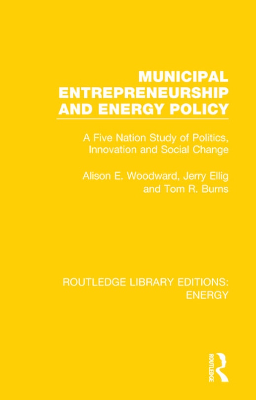 Couverture_Municipal Entrepreneurship And Energy Policy