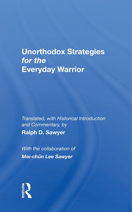 Couverture_Unorthodox Strategies For The Everyday Warrior