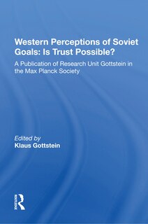 Front cover_Western Perceptions Of Soviet Goals