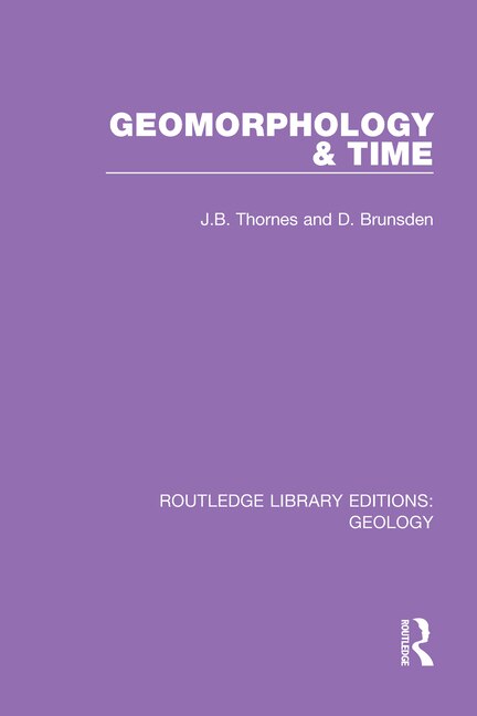 Front cover_Geomorphology And Time